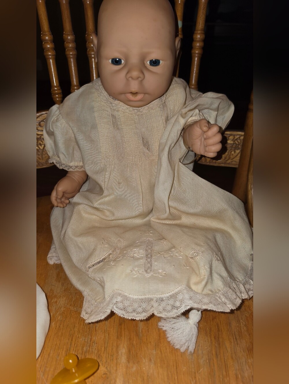 Reborn Type Baby Girl Doll Vintage 1989